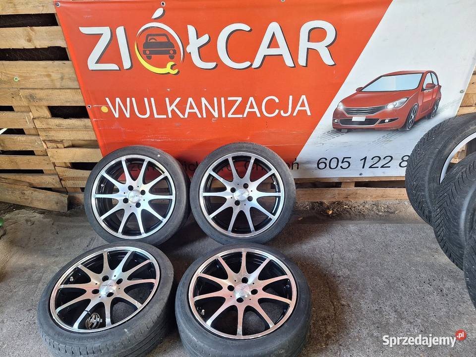 Alufelgi 4x100 16 ET38 Renault Fiat Opel Suzuki Opony i felgi Choceń