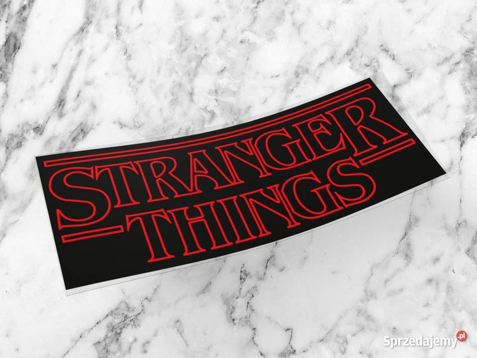 Naklejka STRANGER THINGS 10 x 4 eleven Choroszcz