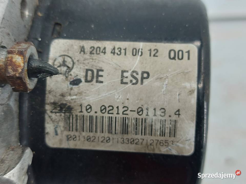 MERCEDES C KLASA S204 W204 18B 08r pompa ABS świętokrzyskie Kielce