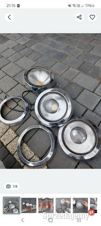 lampy klosze żuk warszawa syrena Ostrowieczno