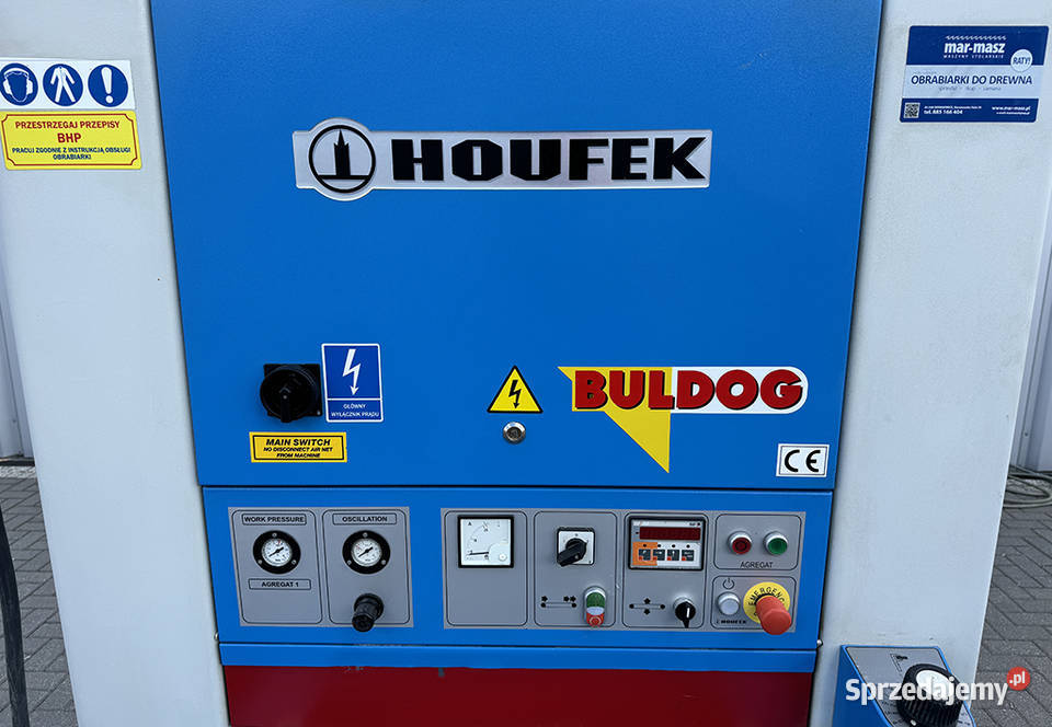 Szlifierka szerokotaśmowa HOUFEK 630R Sierakowska Huta
