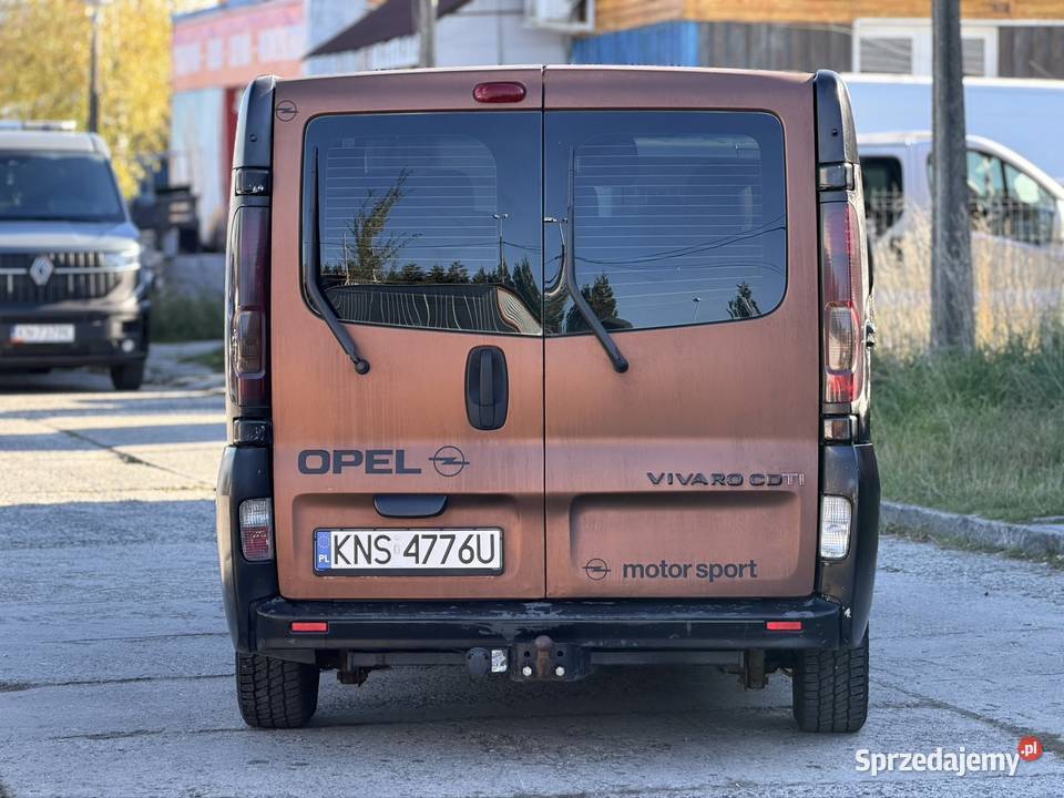 Opel Vivaro long nawiewy na tył Nowy Sącz