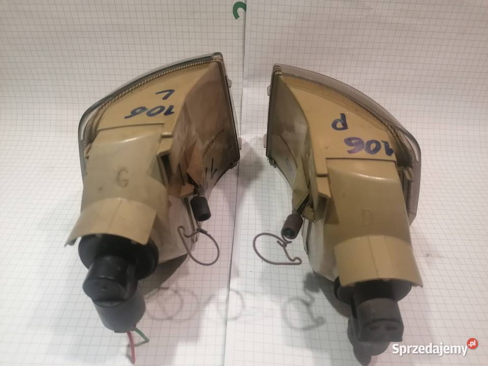 kierunkowskazy przód komplet Peugeot106 Piotrków Trybunalski