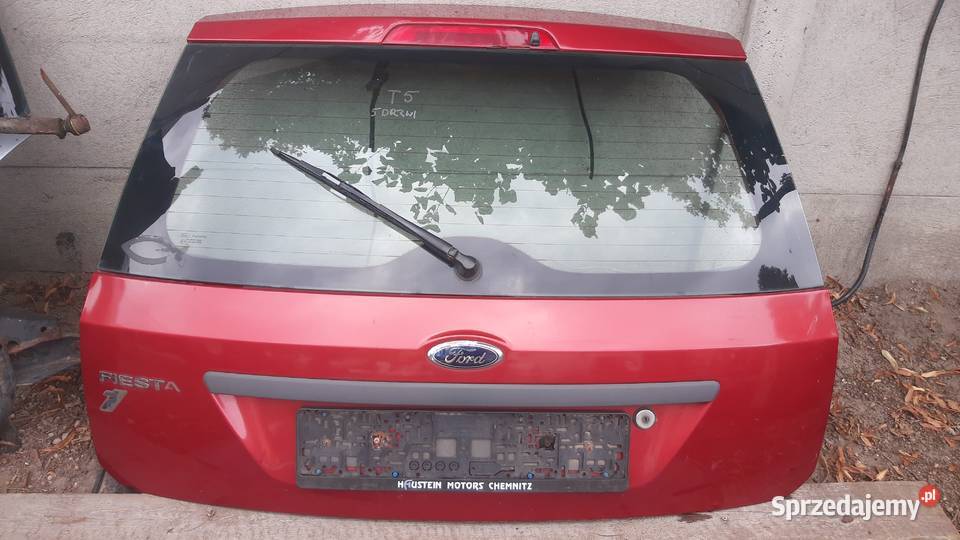 klapa kompletna Ford Fiesta mk6 lak T6 5 drzwi Dębno