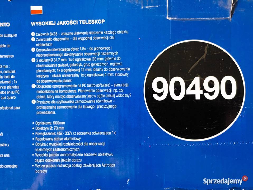 Teleskop Bresser SkyLux początkujących junior Bełchatów sprzedam