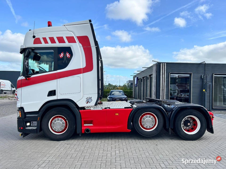 Ciagnik 6x2 3 osiowy Scania R 450 eur 6 Warszawa