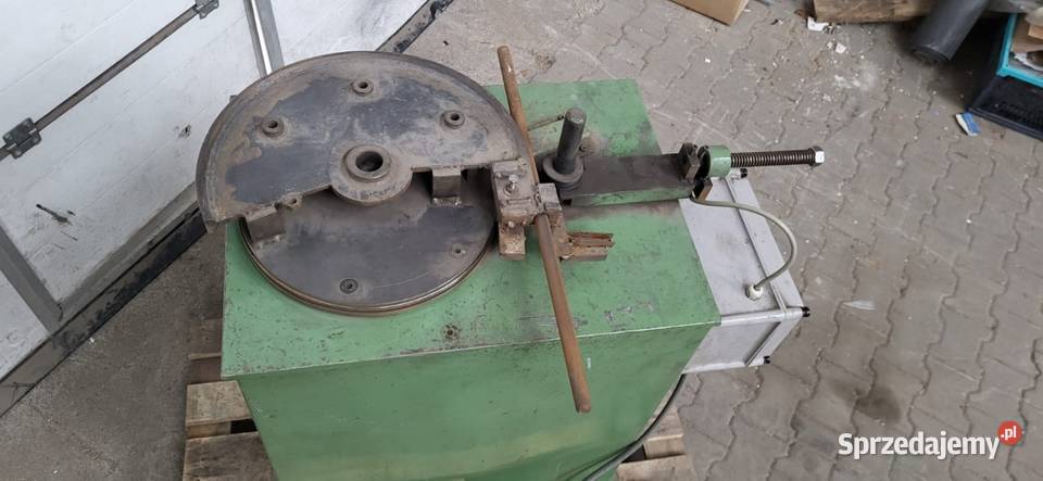 Giętarka do rur prętów 22kw 300 gietarka Bielawa