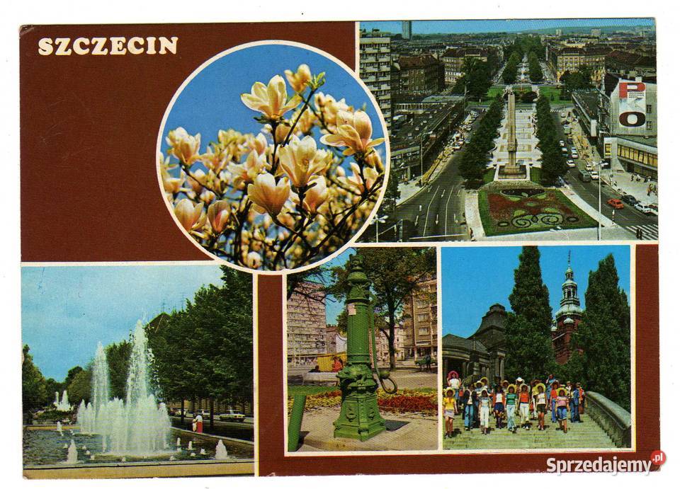 SZCZECIN POCZTÓWKA WIELOWIDOKOWA Krynki