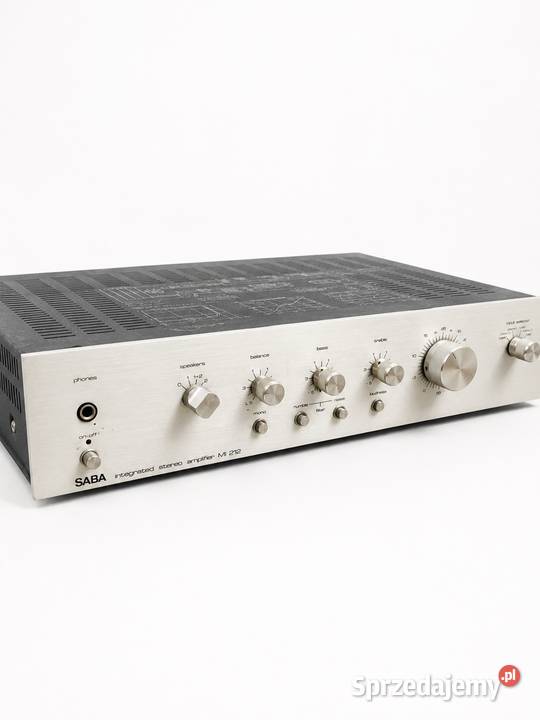 Klasyczny Wzmacniacz Stereo VINTAGE SABA MI 212 Poddębice