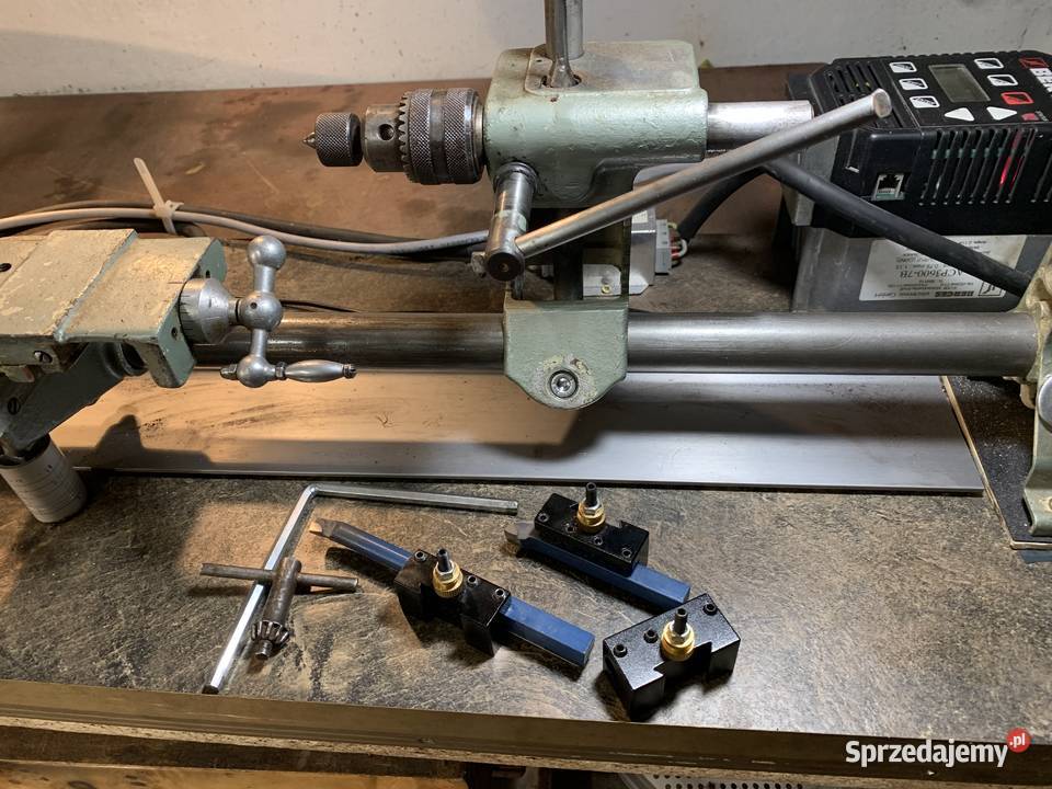 BOSCH tokarka stołowa modelarska 380V falownik Przybysławice