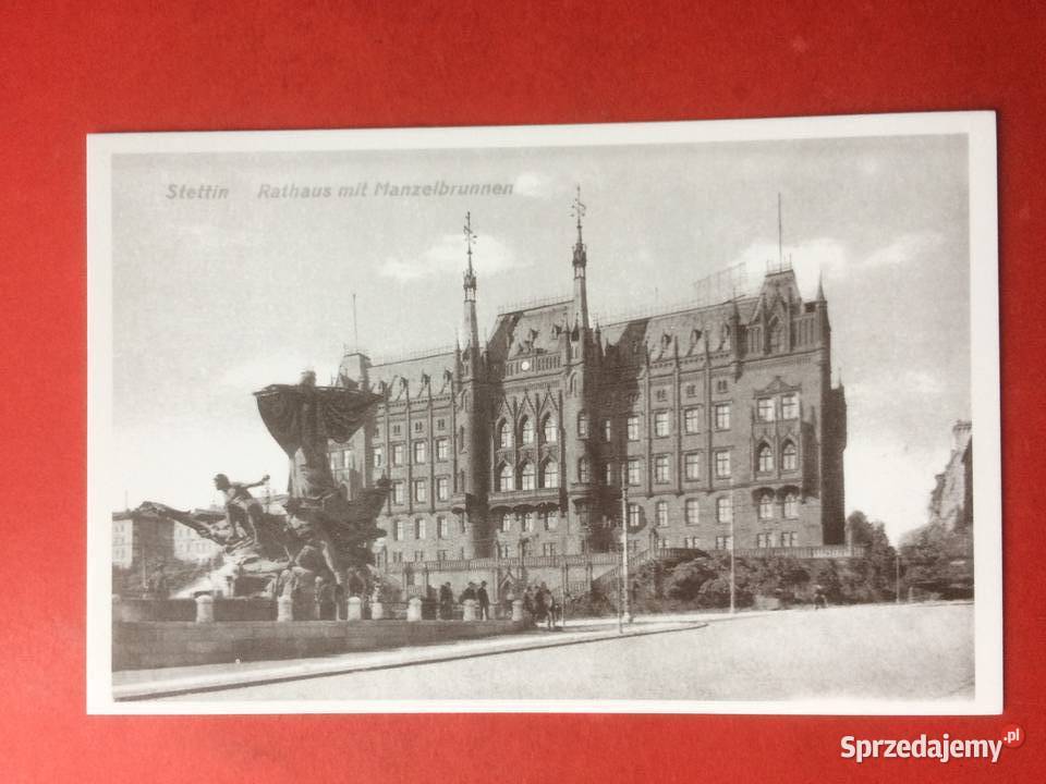 822 Reprint Czerwony Ratusz Stettin Szczecin sprzedam
