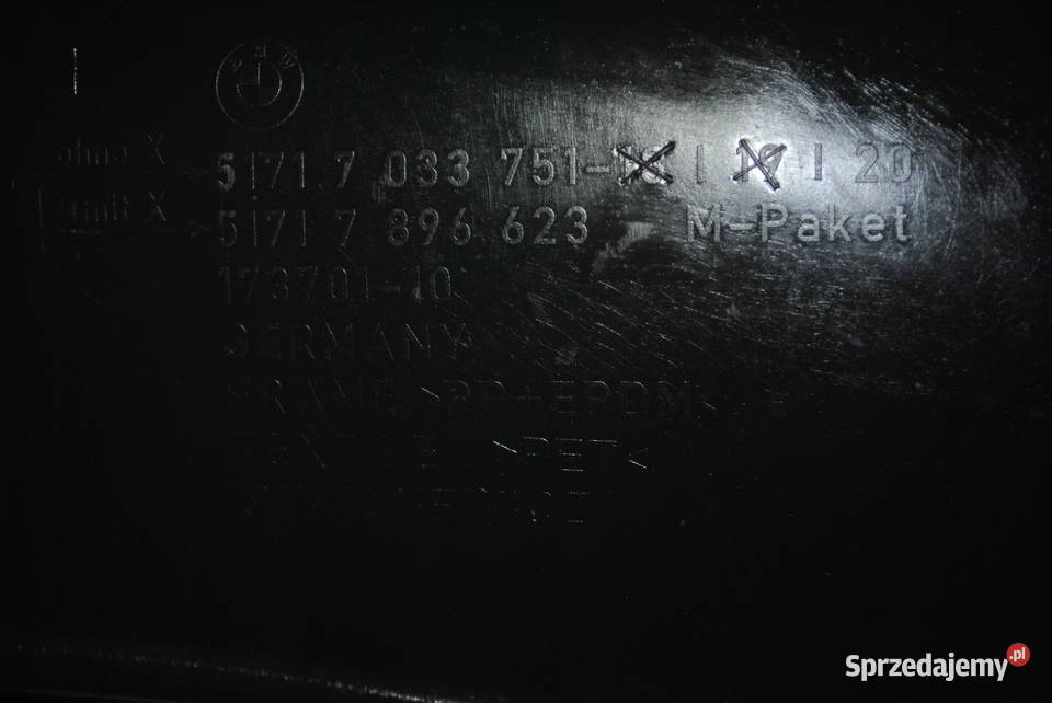 Nadkole lewe tylne BMW E60 M Pakiet Karoseria Karoseria śląskie Poręba