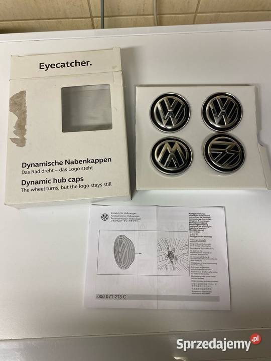 Dekielki dynamiczne VW zestaw oryginalne 56 mm Bolesławiec