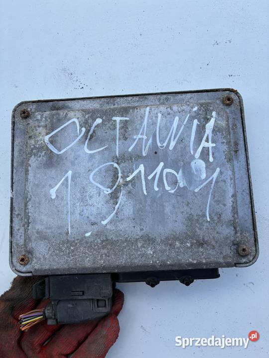 Komputer Sterownik Silnika Skoda Octavia 19 110 osobowe lubelskie Wisznice