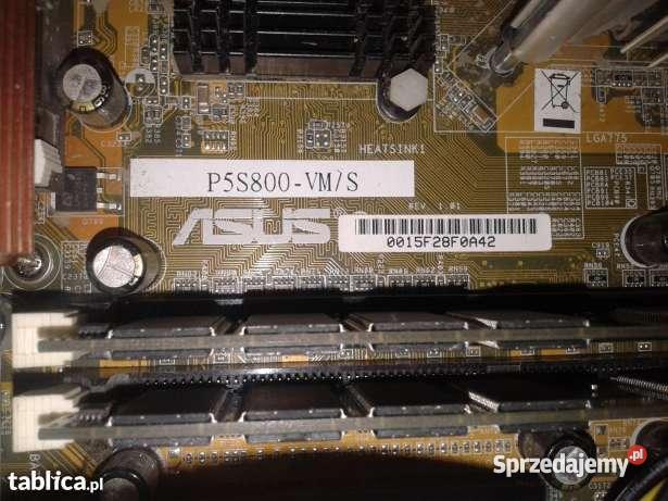 Asus p5s800 vm схема подключения