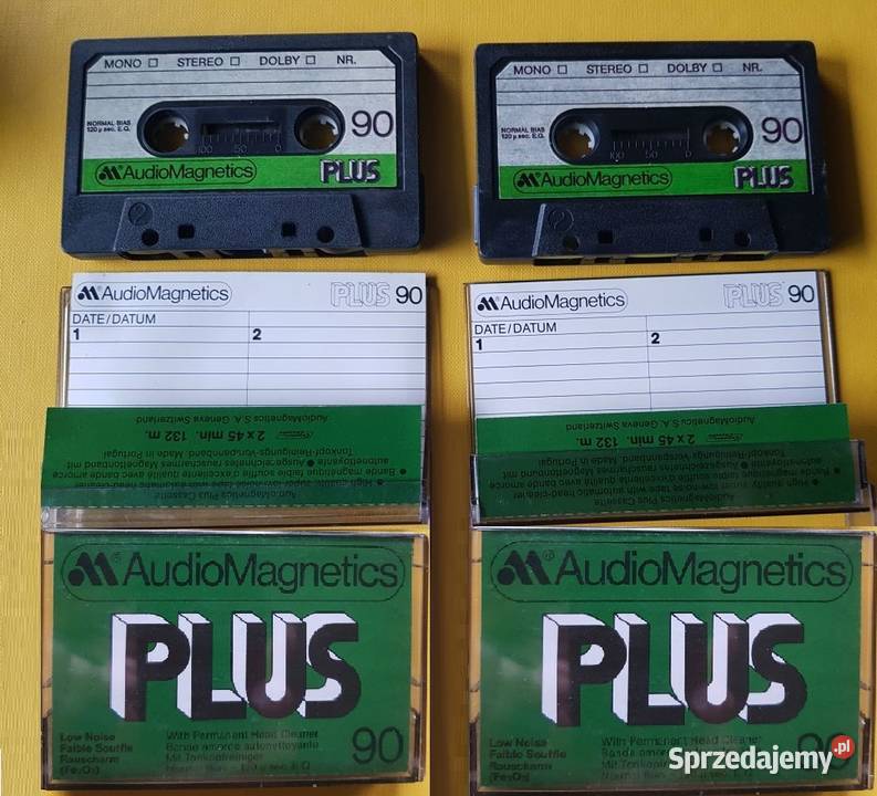 kaseta Audio Magnetics Plus 90 retro świętokrzyskie Kielce
