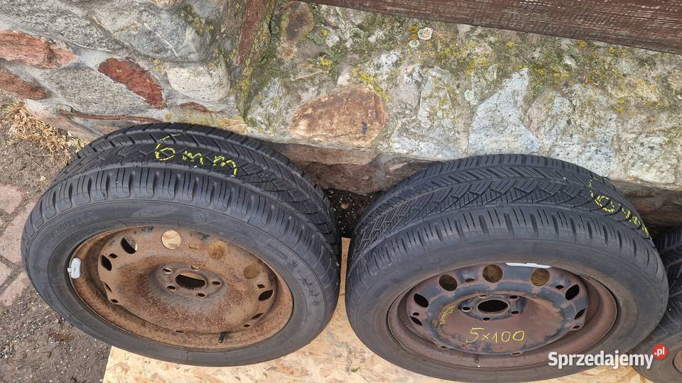 VW POLO FABIA LEON FELGI STALOWE 15 ET38 5X100 Opony i felgi Słowikowo