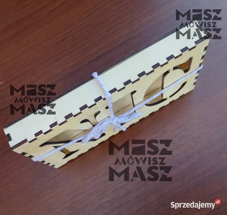 udełko na kasę hajs pieniądze Mikołaja otwierane Racot