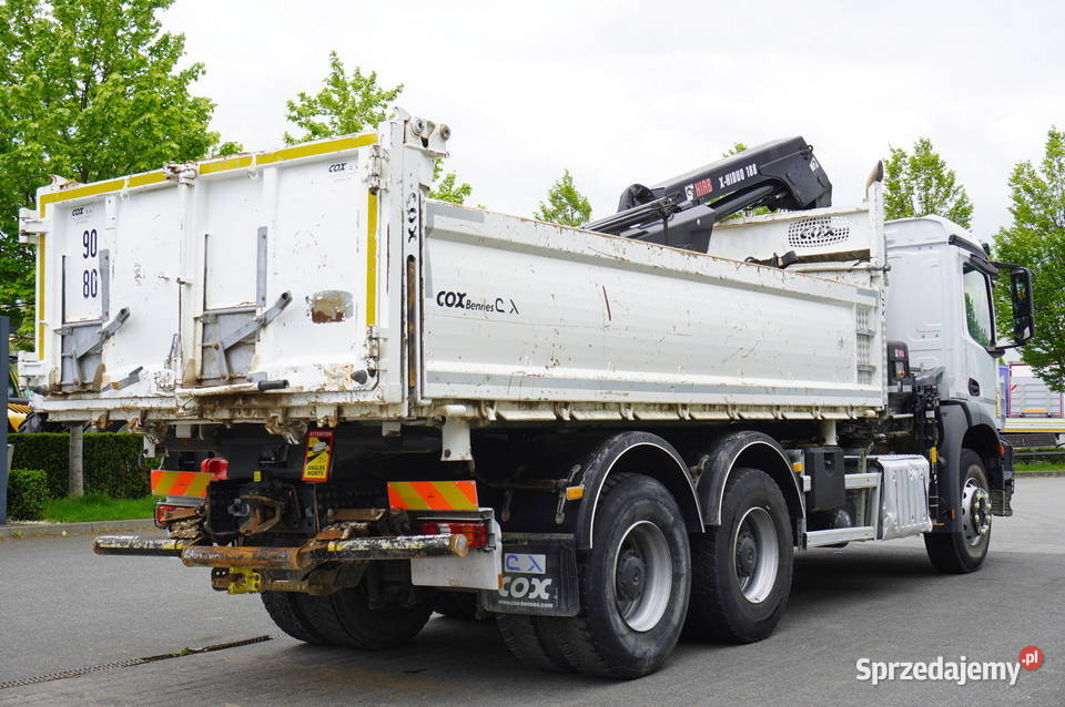 MercedesBenz Arocs 2636 64 100 HIAB XHiduo 9345kg Wywrotki Kraków