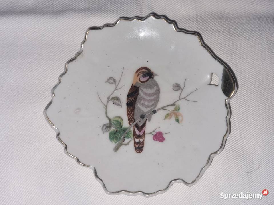 Porcelanowy talerzyk konfiturowy zabytkowy Warszawa