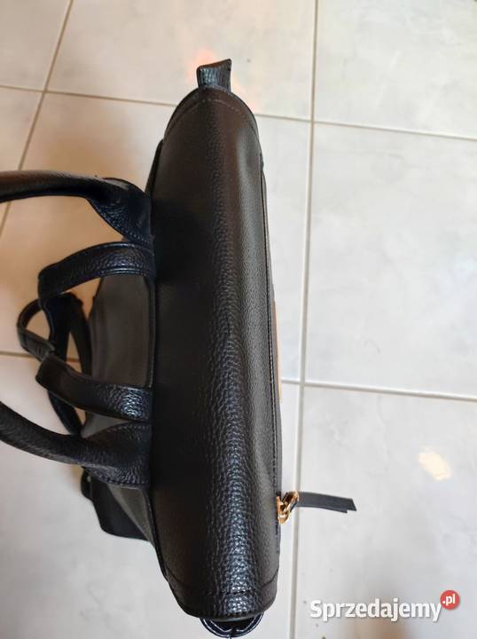 torba plecak shopper duża skórkowa złote ozdoby Kielce sprzedam