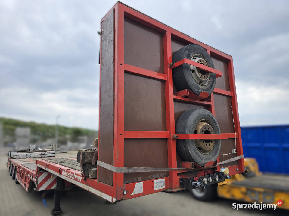Naczepa niskopodwoziowa KASSBOHRER LB3E Rudolfowo sprzedam