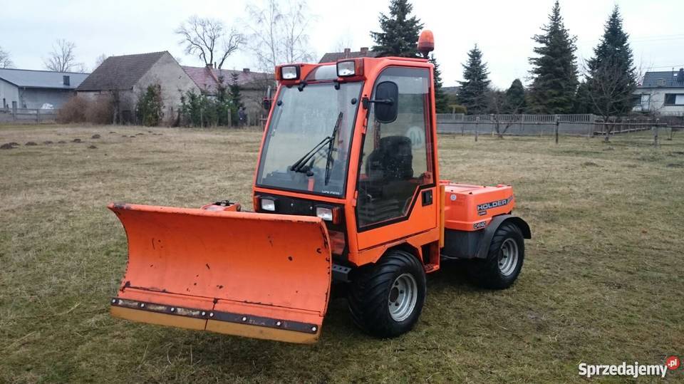 Holder C240 turbo Traktorek Komunalny z plugiem Rok produkcji 0
