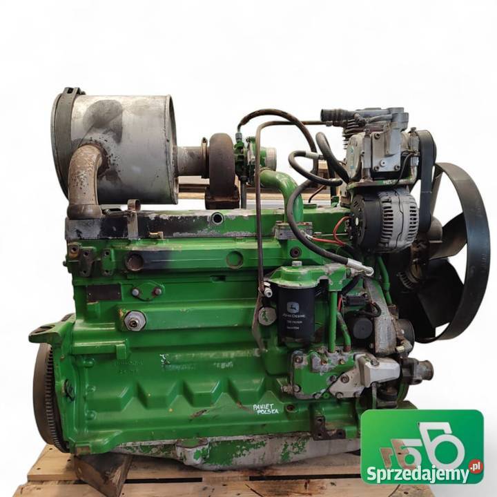 Silnik JOHN DEERE 6068 TL 054 John Deere 6910 Silnik i osprzęt Wilkowo
