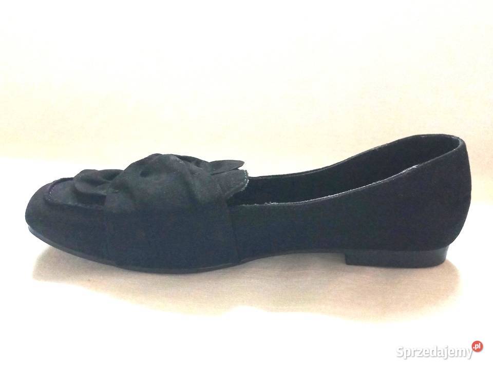 Buty damskie Lordsy czarne r 38 zamsz EKO stan Białystok