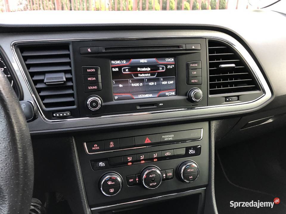 Seat Leon FR kombi 14 benz 140 Klimatronik Drive łódzkie Łódź