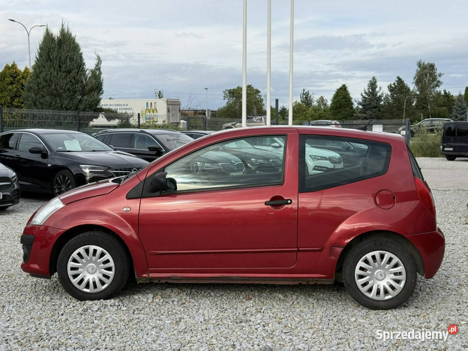 Citroen C2 11 60 2009r klima nieuszkodzony Wrocław sprzedam