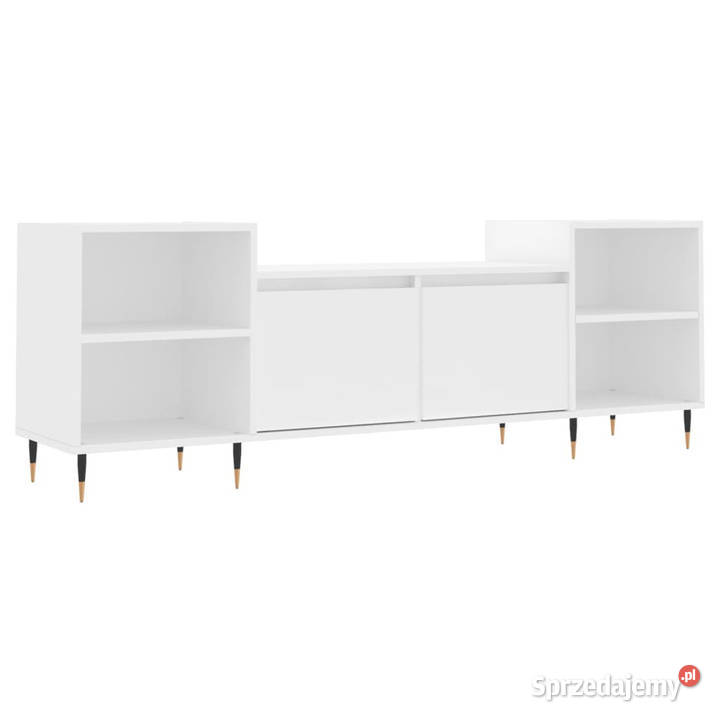 Szafka pod TV biała 80x36x50 materiał Szafki Warszawa