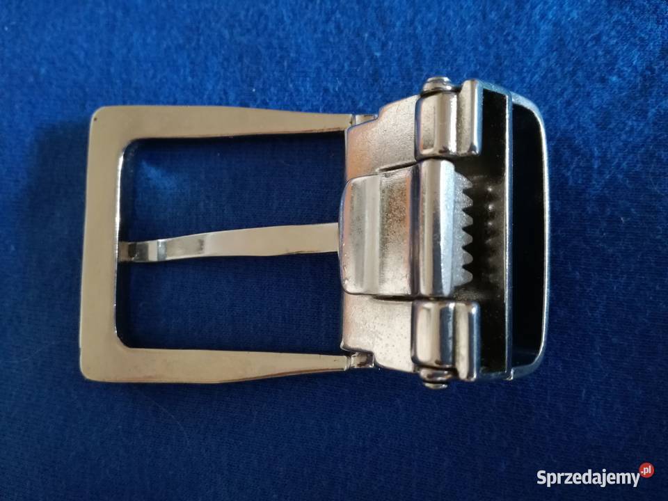 Klamra Do Paska Męskiego Skórzanego 60x40 mmStal Pozostałe łódzkie Łódź