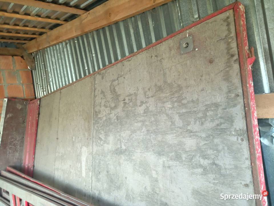 Zabudowa przyczepy lubelskie Wólka Biska sprzedam