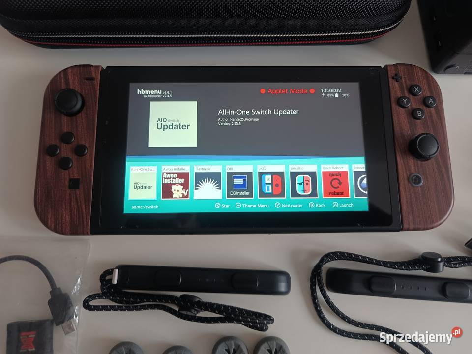 Nintendo Switch v1 Custom CFW Atmosphere sprzedam