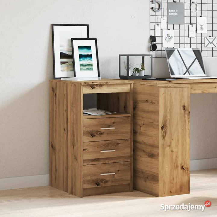 Komoda dąb artisan 40x50x76 materiał Warszawa