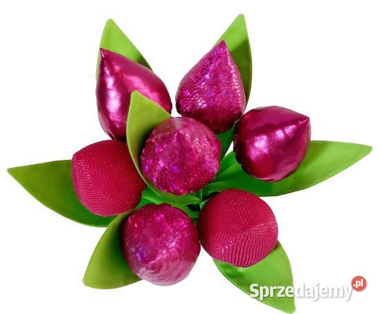 Tulipany szyte 7 glamour MIX duży wybór kolorów lubelskie Radzyń Podlaski