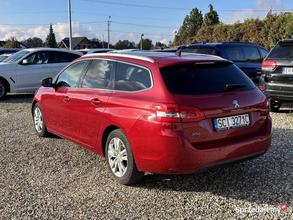 Peugeot 308 Gwarancja światła do jazdy dziennej Paniówki