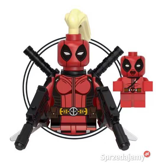 Klocki figurka ludzik LADYDEADPOOL mini Deadpool Pobiedziska sprzedam