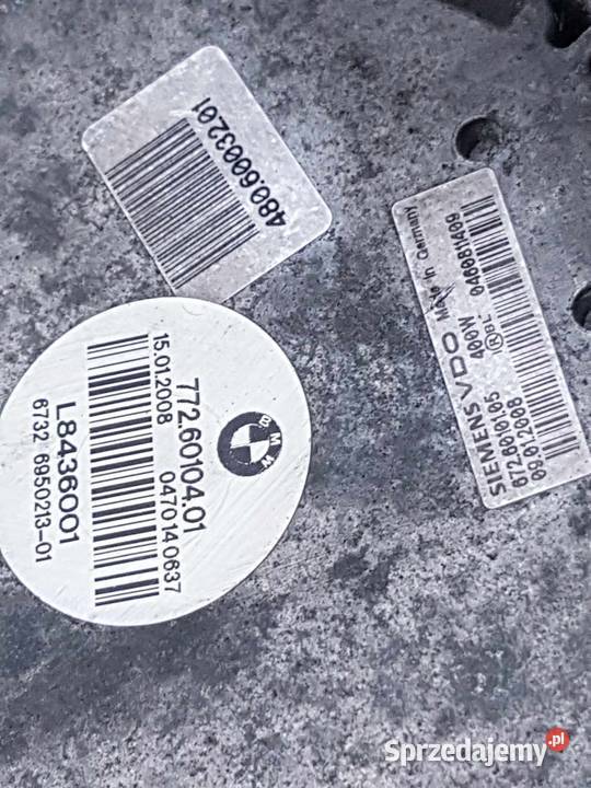 BMW E60 E61 20D 25D 30D wentylator chłodnicy z Układ chłodzenia Parysów