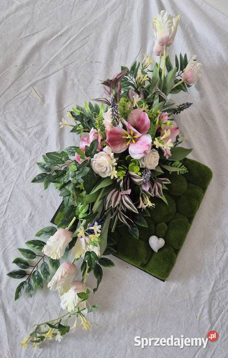 Dekoracja nagrobna Stroik na cmentarz