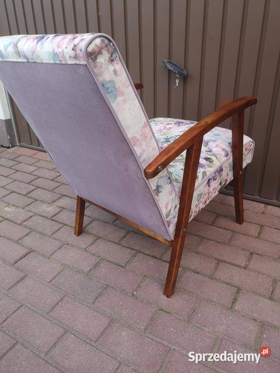 Stary Fotel Klubowy Renowacji Meble wielkopolskie Swarzędz