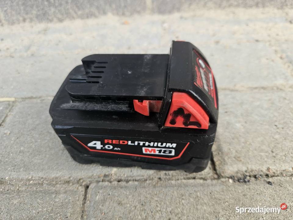 MILWAUKEE 18V M18B4 40AH bateria akumulator zachodniopomorskie Myślibórz