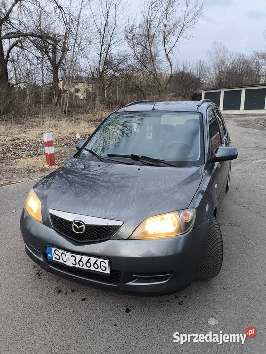 Mazda 2 dy 14 benzyna 59kw 166k przebieg isofix Sosnowiec sprzedam