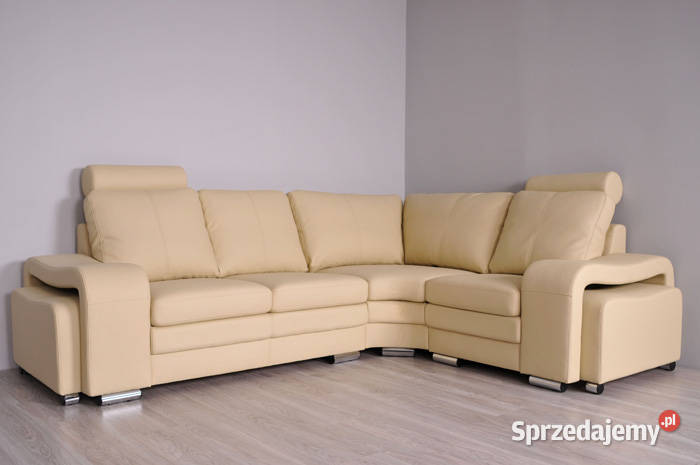 Narożnik Enzo 316x260 skóra naturalna tkanina śląskie Żory