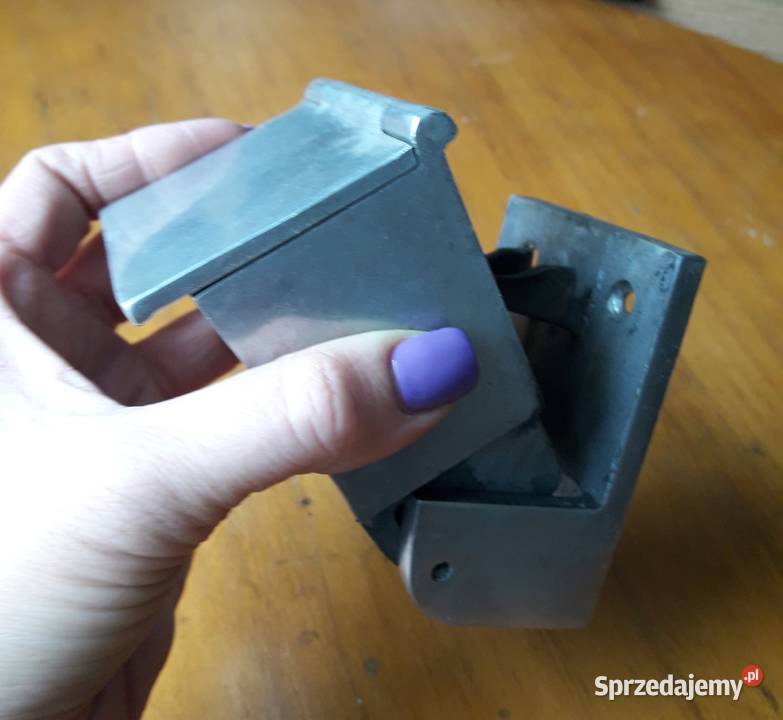 Stara duża popielniczka kolejowa wagonowa PKP pomorskie Gdynia