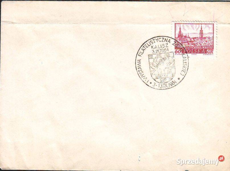 KopOkol I Wyst Filatel Ziemi Kaliskiej 1964 Filatelistyka Gliwice
