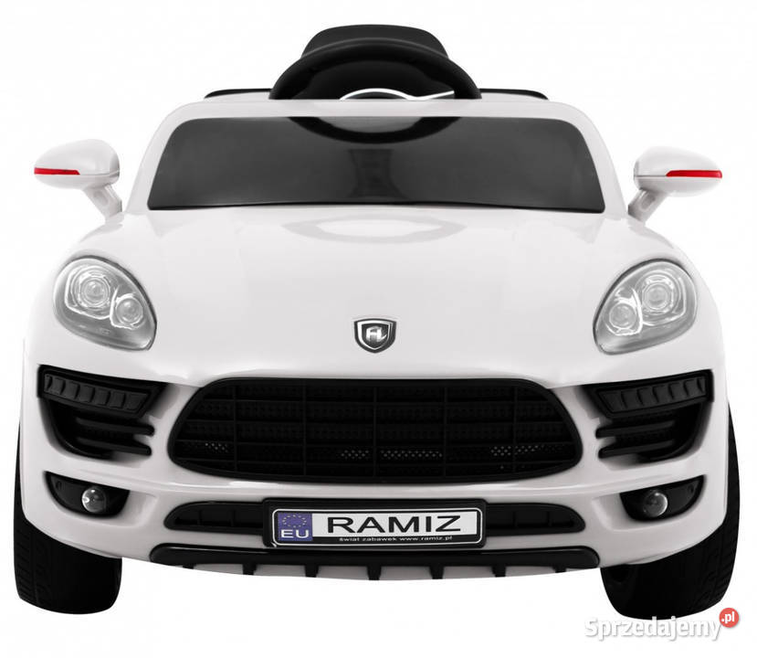Autko TurboS na akumulator dzieci Biały auto 15.6kg sprzedam
