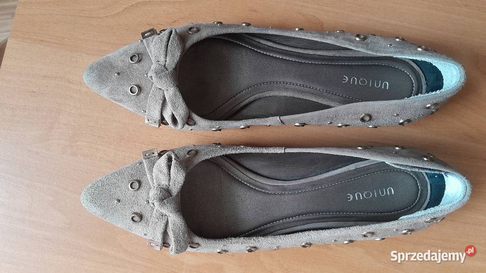 baleriny damskie skóra naturalna unique śląskie Zabrze
