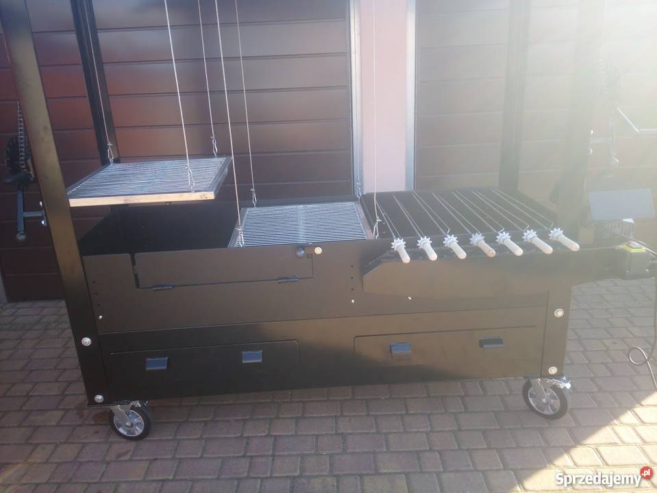 Gastronomiczny grill cateringowy węglowy Damasławek